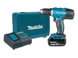 Makita DDF453SYE AKU BUŠILICA 18V/1,5Ah punjač, kofer i dvije baterije